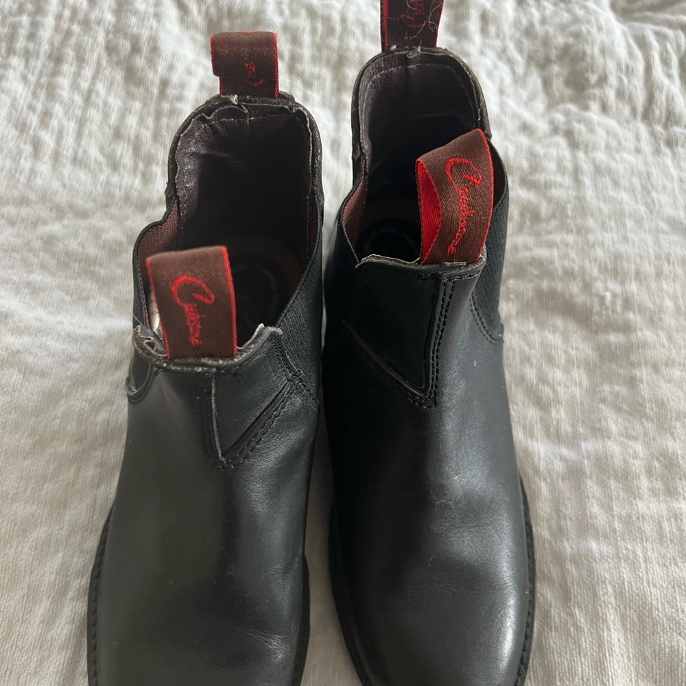 Black Leather Men's Shoes